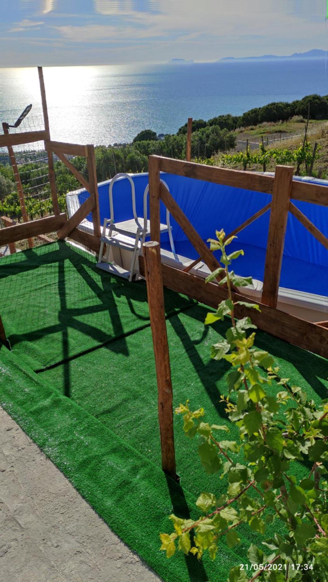 Una Terrazza Sul Mare Agropoli Exteriör bild